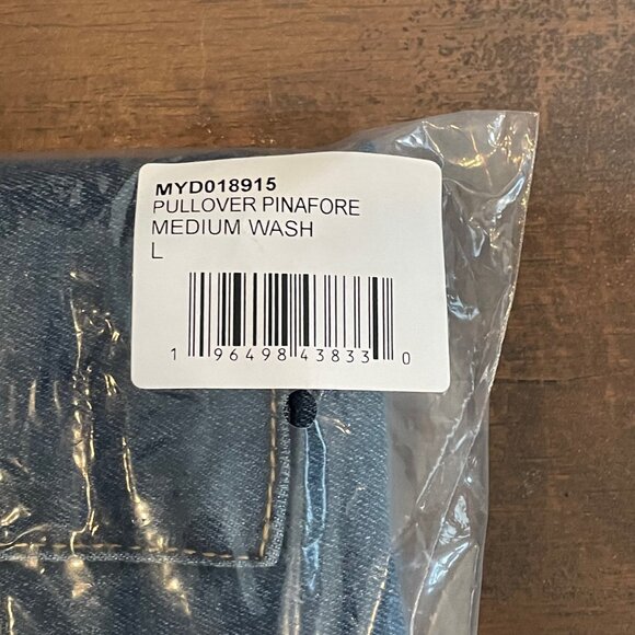 TINSELTOWN Juniors' Denim Pullover Pinafore Dress NWT - Picture 7 of 10